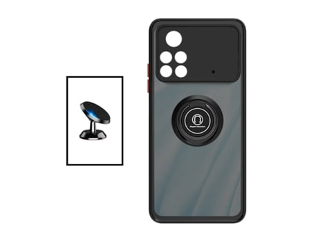 Funda para Xiaomi Poco X4 Pro, Poco X4 Pro 5G GIFT4ME Negro