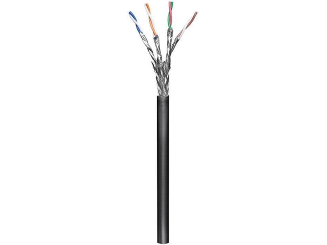 Cable de Red GOOBAY (RJ45 - 100 m - Negro)