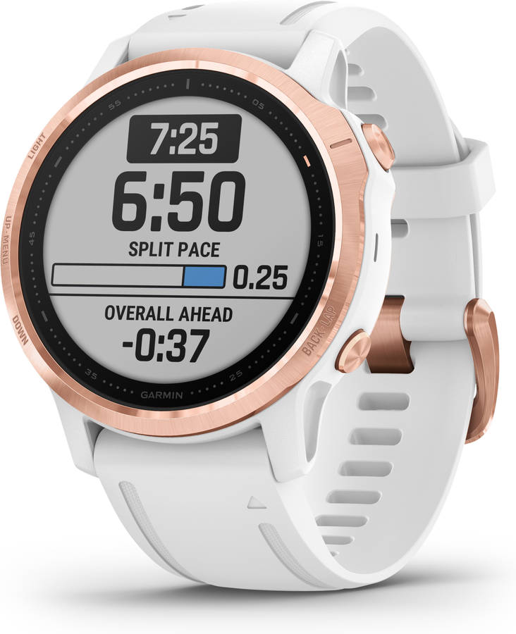 Reloj deportivo GARMIN Fenix 6S PRO (Bluetooth - Hasta 9 días de autonomía - Rosa)