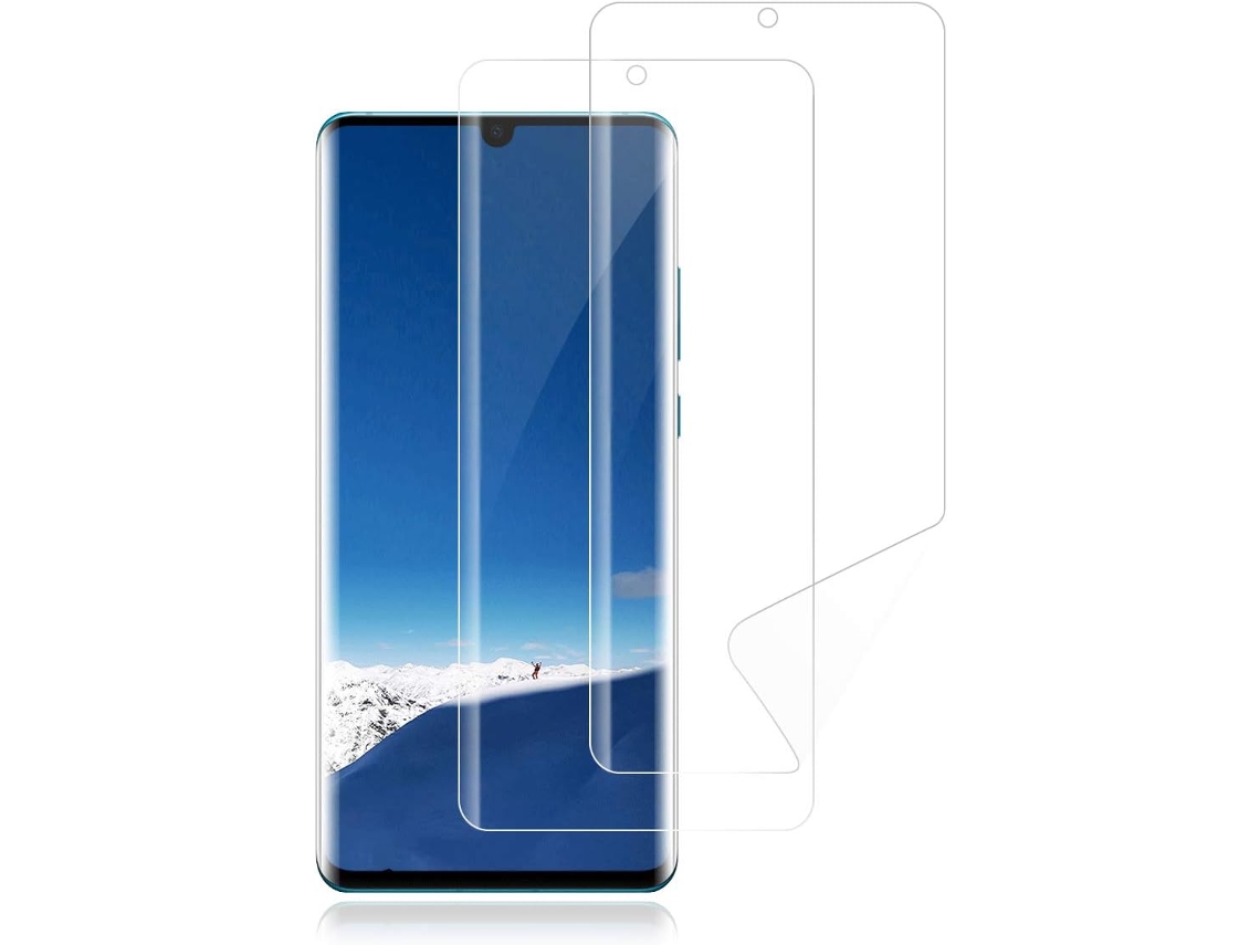 Protector de Pantalla Filme Cobertura Total Hd Antiimpressão Digital Alta para Huawei P30 Pro HONGWE. Hidrogel