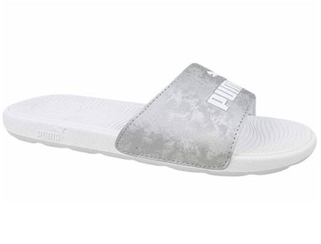 Chanclas PUMA Cool Cat 20 Wns Blanco, Plata (Tam: 38.0 eu)
