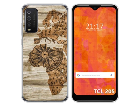 Carcasa TCL 205 TUMUNDOSMARTPHONE Dibujos Multicolor