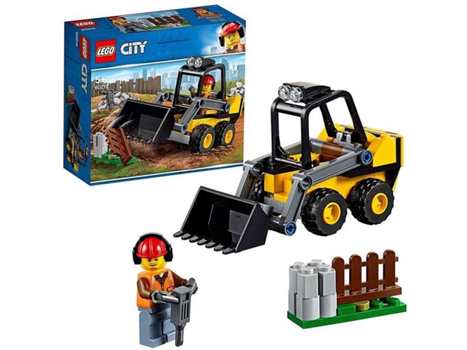 LEGO City: Cargador de construcción - 60219 (Edad Mínima: 5 - 88 Piezas)