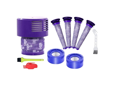 Paquete de 3 filtros para Dyson Cyclone V10, Sv12 y para Dyson V8, V7 2 postfiltro Hepa 4 prefiltro