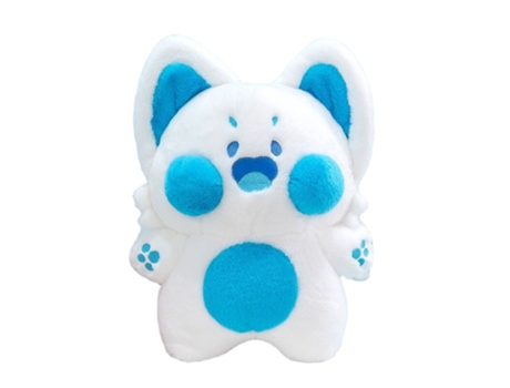 Peluche HXDZFX Rascador Gato Azul 35 Cm