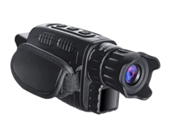 Gafas monoculares de visión nocturna infrarroja HD, telescopio monocular 5x24, cámara de viaje, telescopio compacto Bestvite (negro)