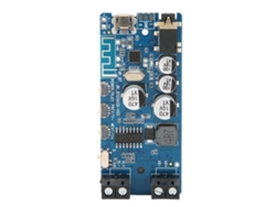 Placa Amplificadora De Potencia Estéreo De 2 Canales Bluetooth 5.0 Con Control Por Botón.
