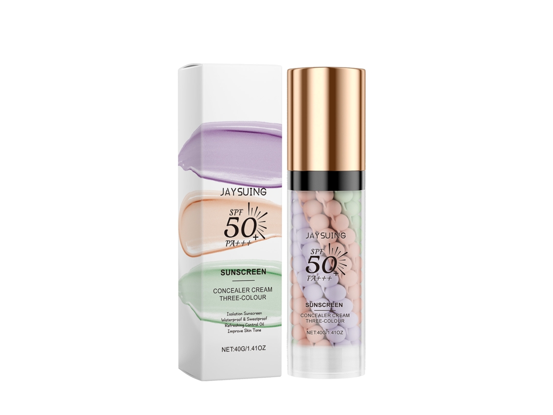 Protector solar aislante tricolor SPF 50+