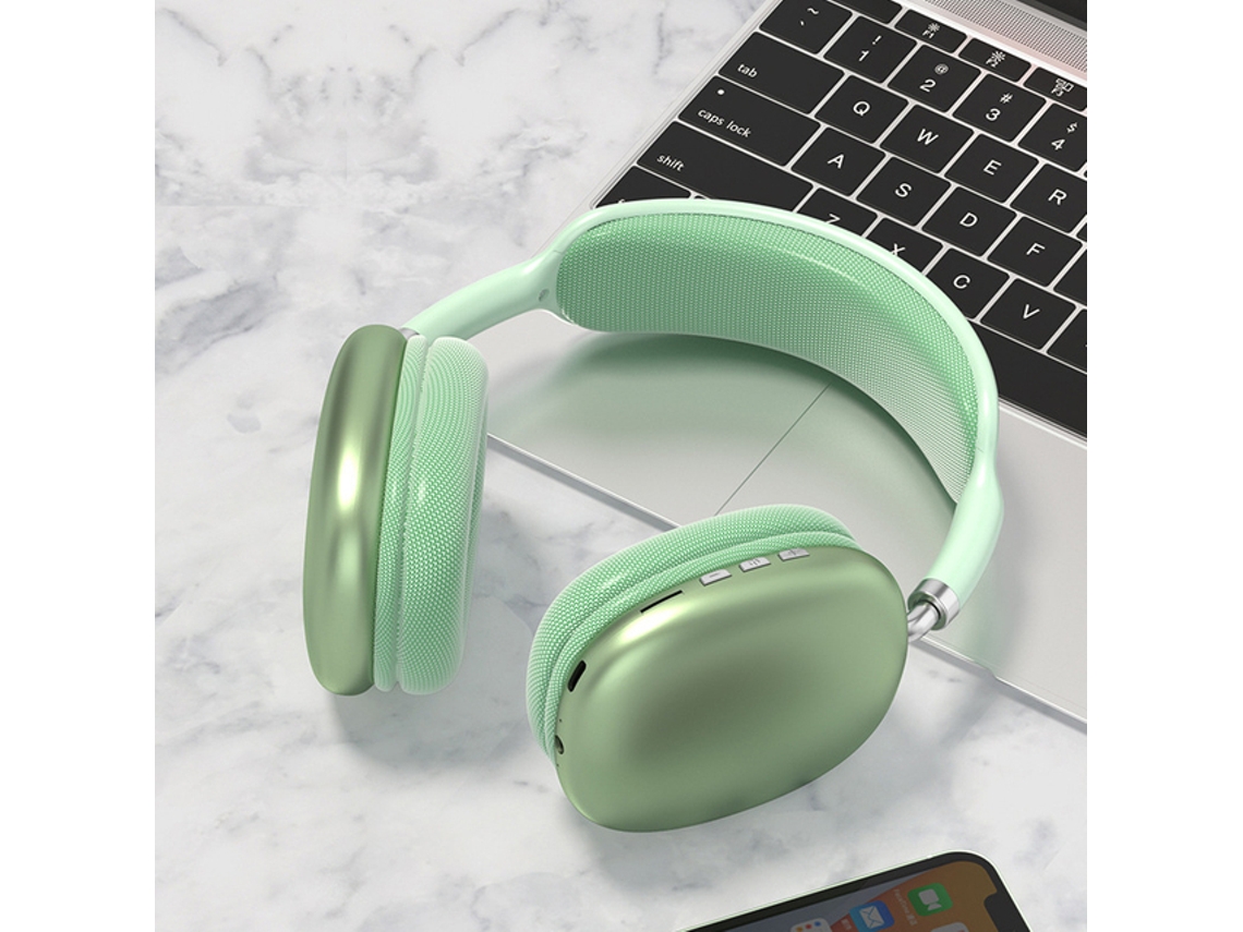 Auscultadores Sem Fio Bluetooth Auscultadores De Redução De Ruído Físico Auscultadores Estéreo Para Teleauriculares Pc Gaming Earpiece Na Cabeça Gift