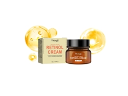 Crema antiedad con retinol para una piel radiante y juvenil.