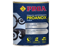 Esmalte directo sobre oxido Forja Negro 750 ML PROANOX