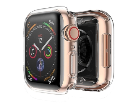 Carcasa de Reloj SLOWMOOSE para Apple Watch (Transparente - 38Mm Série 2 3)