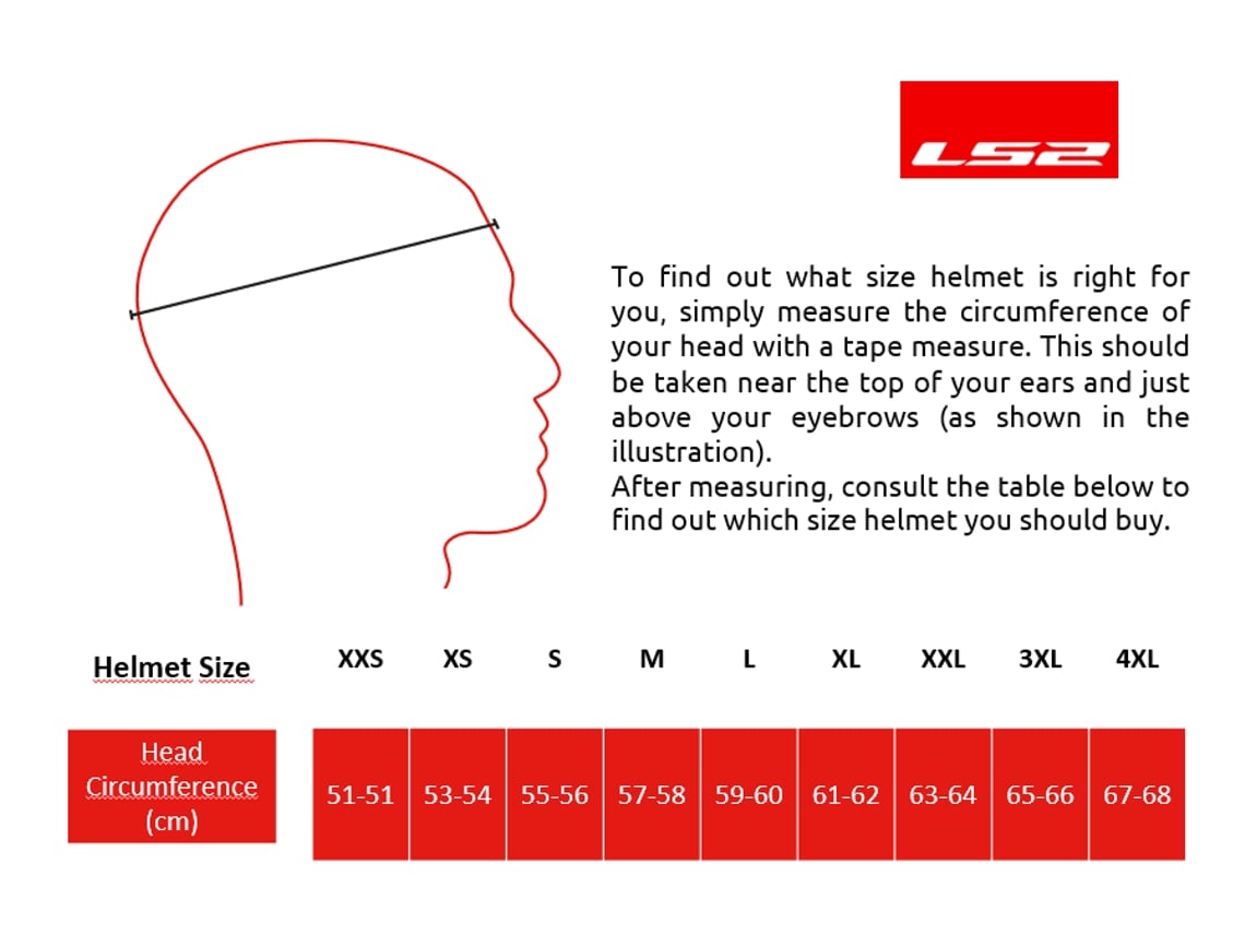 Casco modular talla 2025 m