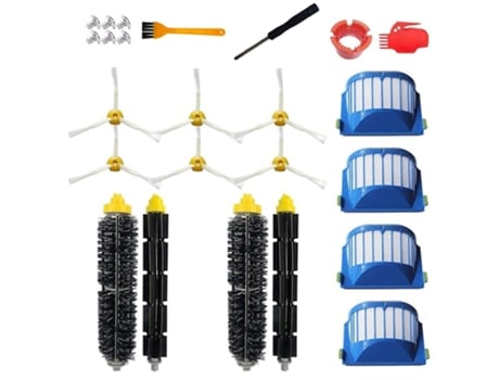 Kit de piezas de repuesto para Irobot Roomba, accesorios, serie 600, 690, 670, 675, 680, 650, 630, Kit de reposición de aspiradora