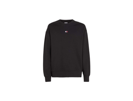 Camiseta TOMMY JEANS Algodón para Hombre (L - Negro)