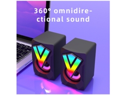 Altavoces De Ordenador (estéreo 2.0 Con Control De Volumen)