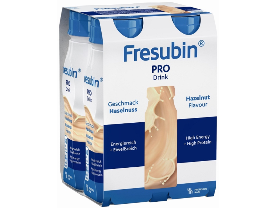 FRESUBIN Pro Bebida Frutas Tropicales 200 ml x 4