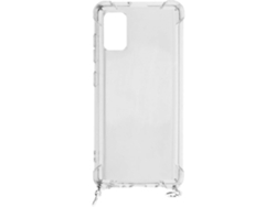 Funda De Anillo Personalizable Con Joya Transparente Para Samsung Galaxy A41