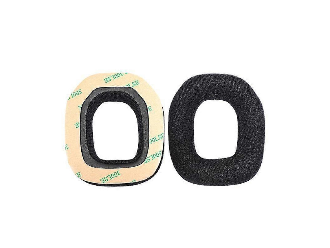 2 almohadillas autoadhesivas de repuesto para auriculares Logitech Astro A10/A50 GIECY