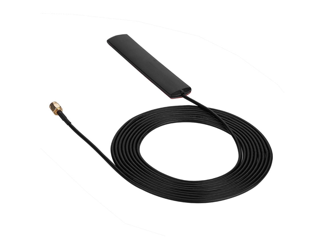 Antena De Radio Escáner De Banda Ancha Bidireccional Con Soporte De Vidrio