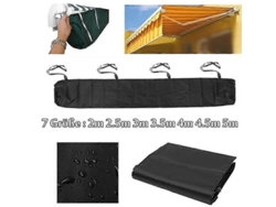 Toldo Telescópico Para Patio Exterior, Impermeable, Protección Contra El Polvo, Mxbc2.5m 2.5m