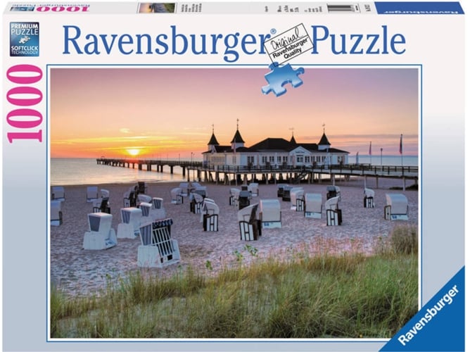 Puzzle RAVENSBURGUER Ostseebad Ahlbeck, Usedom (1000 Piezas)