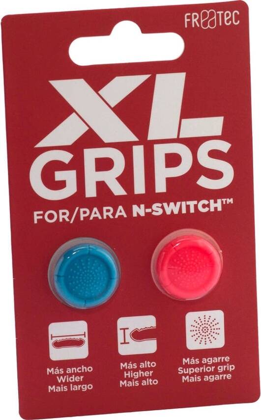 Grips para Nintendo Switch BLADE Pro XL (Azul/Rojo)