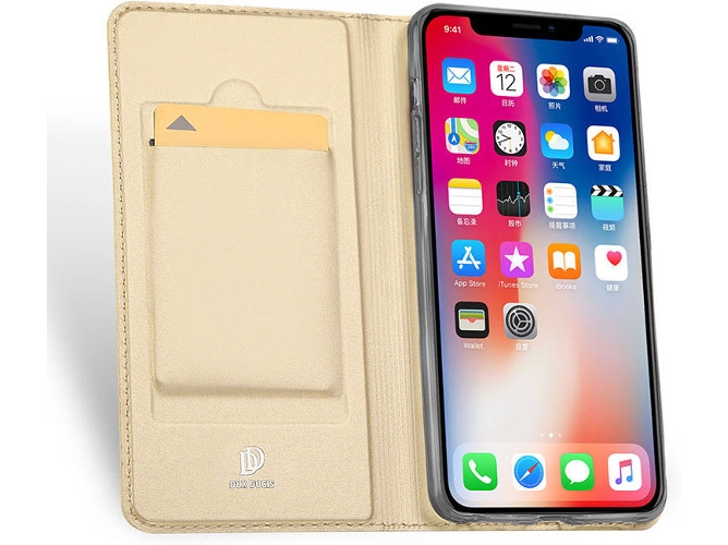Funda iPhone XS Max WISETONY Dux Ducis-384 Dorado