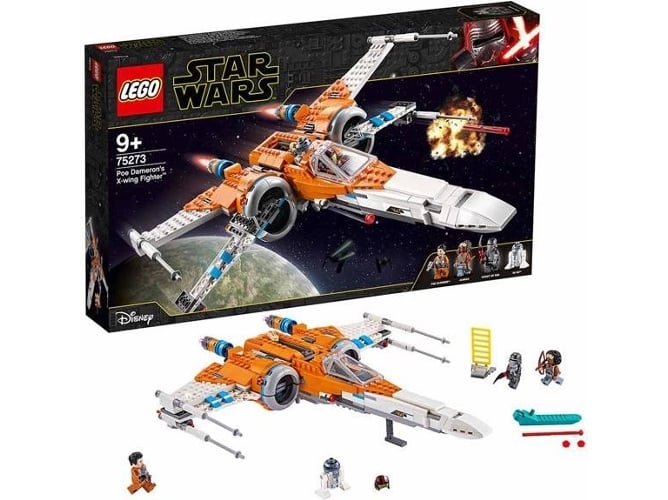 LEGO Star Wars: Caza X-wing de Poe Dameron - 75273 (Edad Mínima: 9 - 761 Piezas)