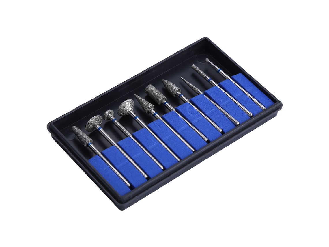 Juego De 10 Cabezales De Pulido Dental Natural Para Pulir Y Refinar, 2,35 Mm, Tipo A