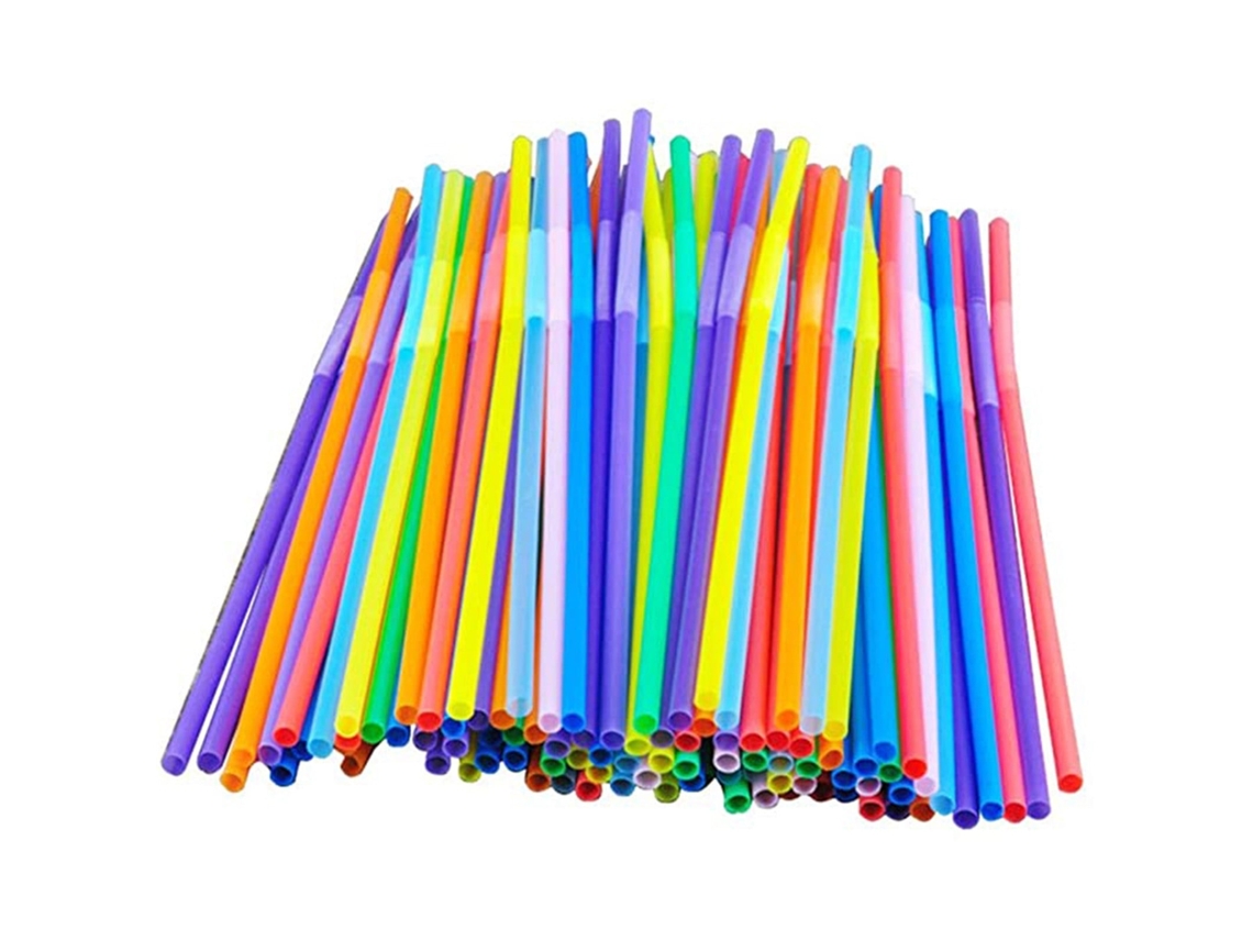 Decoraciones Para Fiestas Que También Sirven Como Vasos, Pajitas De Plástico Gigantes Con Colores Llamativos Y Una Construcción Resistente Para Batido