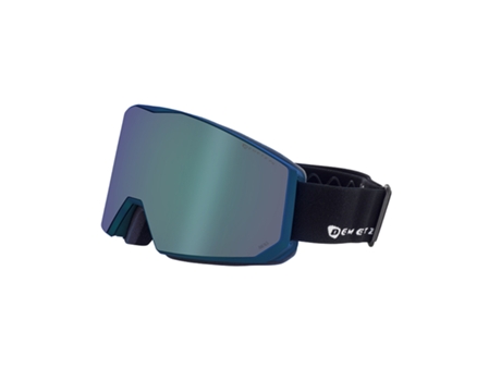 Gafas de Sol Unisexo de Esquí DEMETZ (TU - Azul)