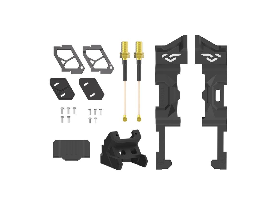 Kit de Atualização da Unidade Aérea Nazgul Evoque F4iflight O4 Pro para Drones de Corrida Rc Fpv Xl5 Dc5 Eco/f4/f5 F6 V2/ Chimera7 V2 MDUG