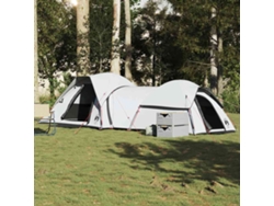 Tienda De Campaña 5 Personas Tela Opaca Impermeable Blanco