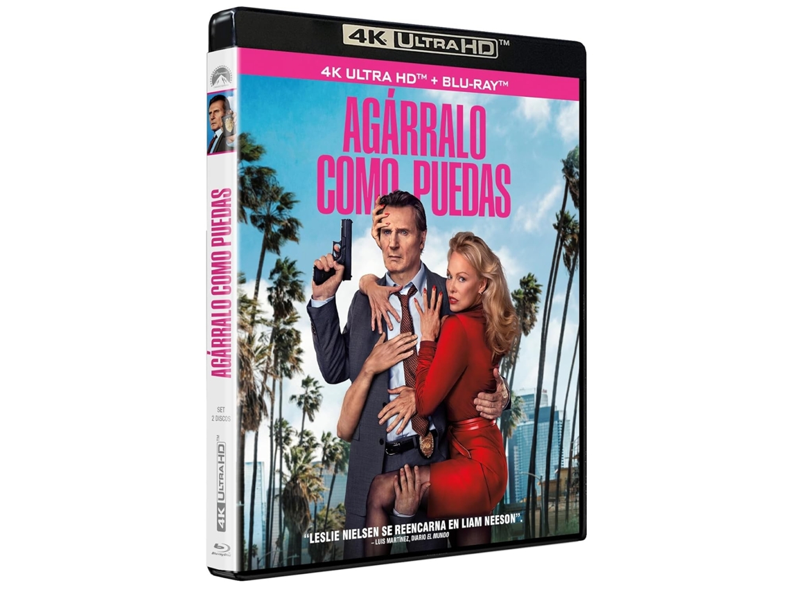 The Naked Gun (4k Ultra Hd) / Agárralo Como Puedas Paramount (2025)