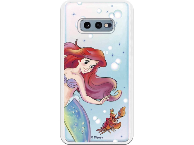 Carcasa Samsung Galaxy S10e DISNEY Ariel y Sebastián Multicolor