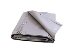 Lona para Techos 10x12 m Gris - TECPLAST 680TO - Impermeable para