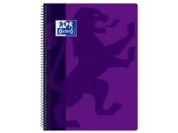 Cuaderno OXFORD School classic fº 80 Hojas roxo (Fº)
