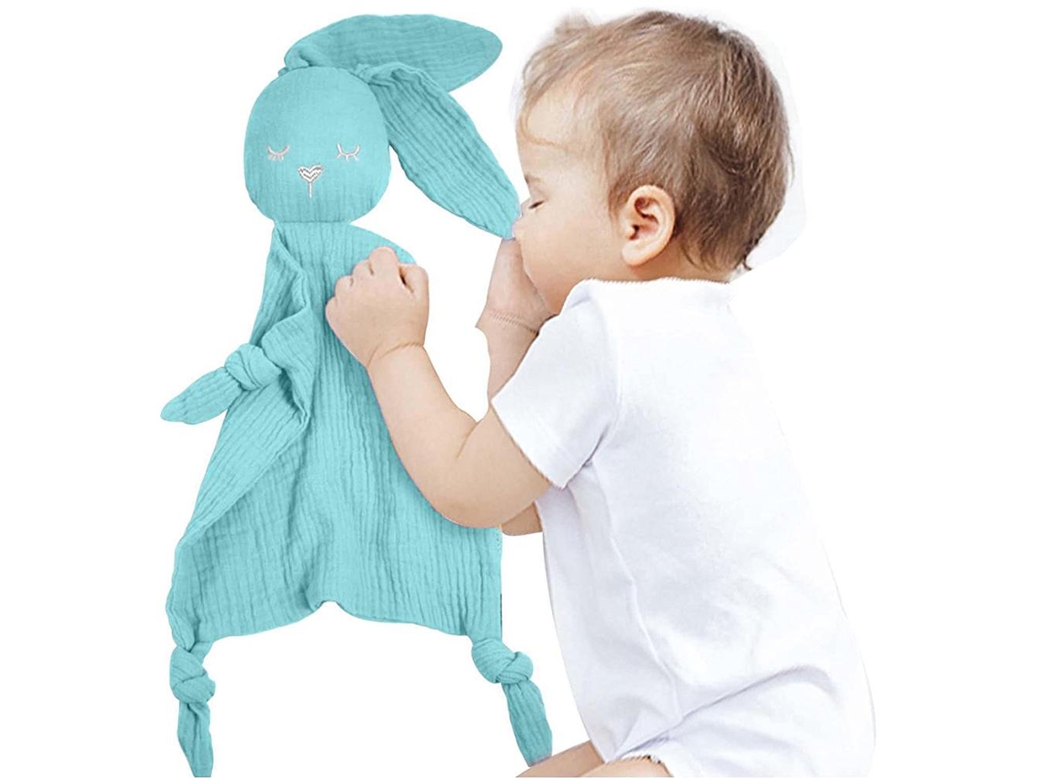 Manta De Confort Para Bebé, Manta Segura, Peluche De Conejo Suave, Regalo Para Recién Nacidos.