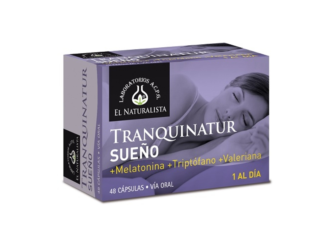 Complemento Alimentar EL NATURALISTA Tranquinatur Sono (48 cápsulas)