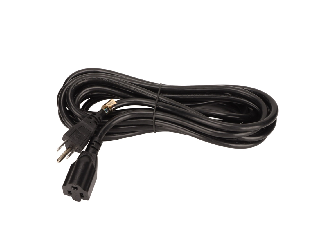 Cable De Extensión De Alimentación Nema 5-15p A 5-15r 16awg De 3 Clavijas, 5 M/16,4 Pies, Para Hdtv Y Computadora