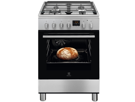 Cocina de gas de 57l 4 fuegos de acero inoxidable. LKK644200X - ELECTROLUX