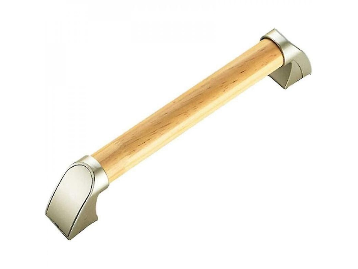 Barra De Agarre De Madera Para Baño Y Duchas, 30 Cm, Color Madera, Ideal Para Personas Discapacitadas