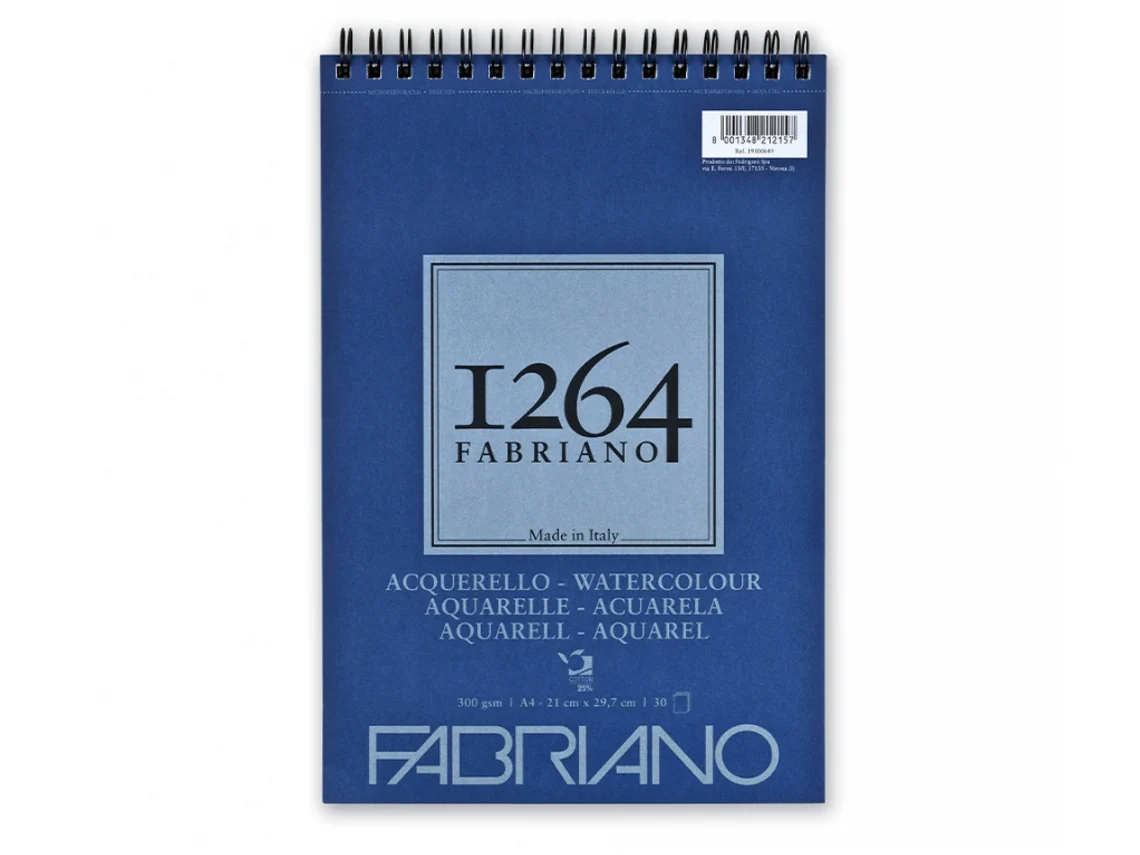 FABRIANO Block Aguarella 1264 A4 30fls 300GR