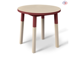 Mesa Redonda MON PETIT MEUBLE FRANÇAIS (Tabaco de Ruca - Madera - 100 x 75 x 100 cm)