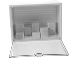 Transparente, Acrílico, Caja Almacenamiento Apilabl