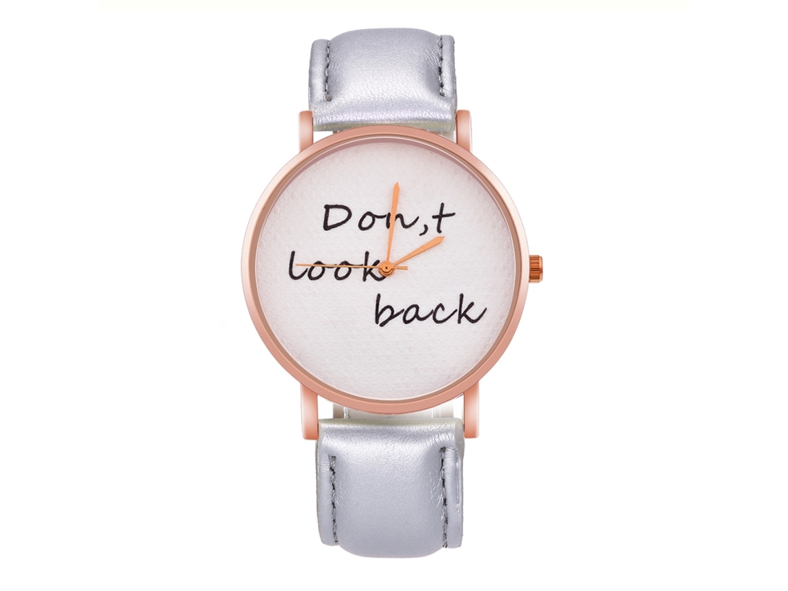 Reloj De Pulsera Unisex Zhoulianfa Con Correa De Cuero Sintético Y Movimiento De Cuarzo Gris.