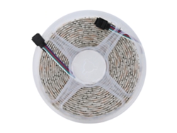 Tira de LED SMD BJ-RGB 5050 con 300 LED, 12V, para decoración de fondo de TV.
