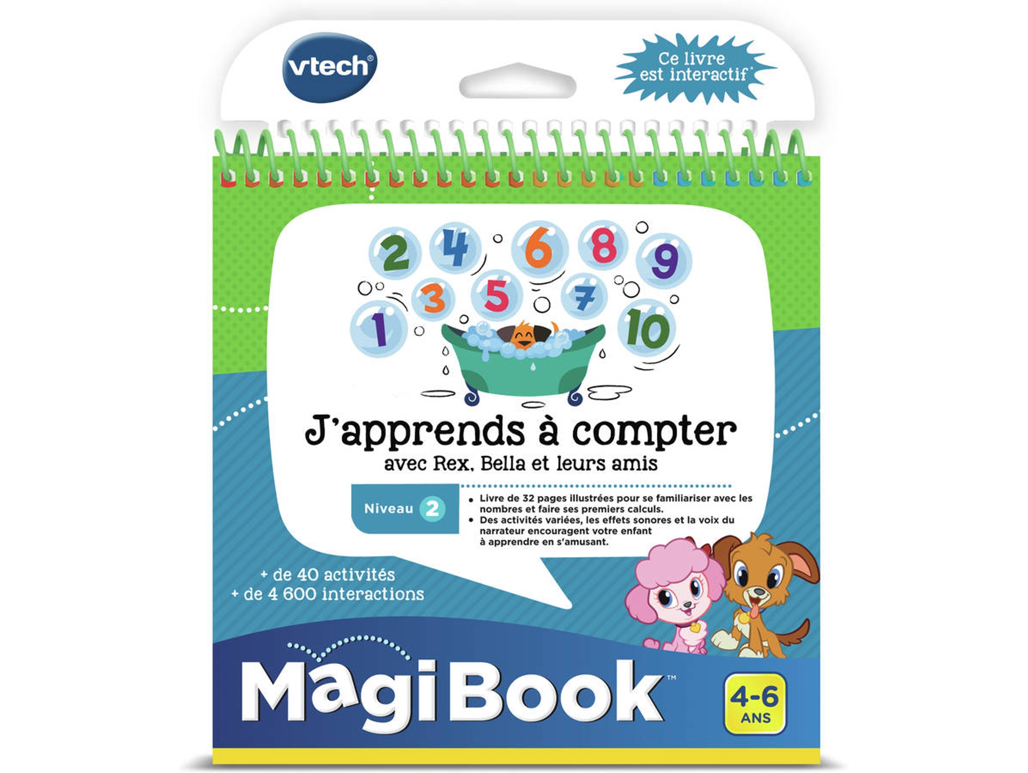 Juguete Educativo VTECH Livre J'apprends à compter