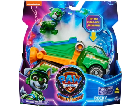 Camión de la basura SPIN MASTER Rocky (3 anos)